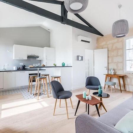 Magnifiques Appartements Climatises En Plein Coeur Des Chartrons Bordeaux Luaran gambar