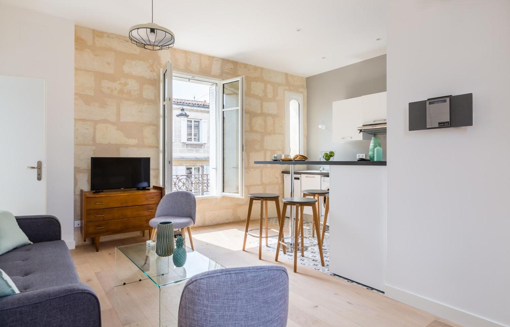 Magnifiques Appartements Climatises En Plein Coeur Des Chartrons Bordeaux Luaran gambar